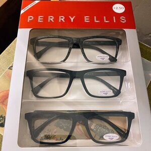 Perry Ellis Men's Readers Reading Glasses +2.50
